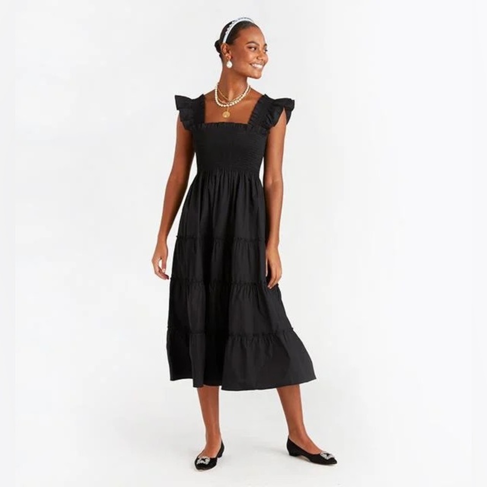 NWT Hill House Ellie Nap Dress in Black XS